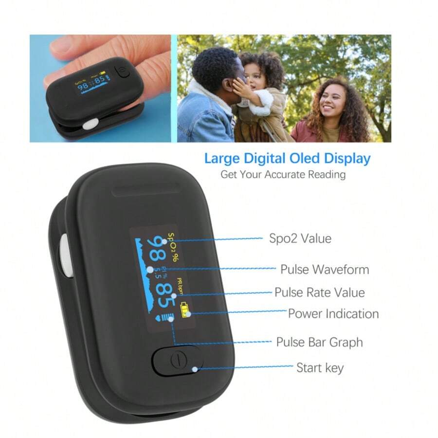 💎Sale 50% - Household Finger Pulse Oximeter  💎Sale 50% - Household Finger Pulse Oximeter