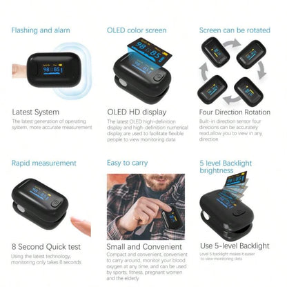 💎Sale 50% - Household Finger Pulse Oximeter  💎Sale 50% - Household Finger Pulse Oximeter