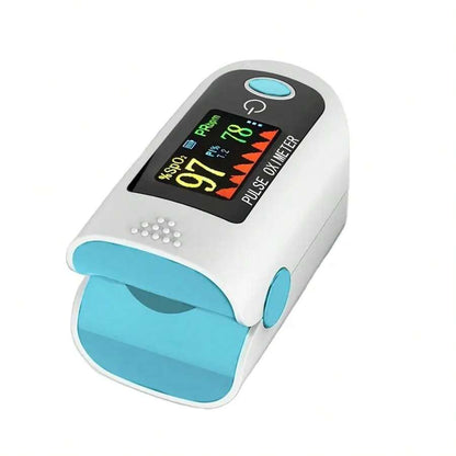 Fingertip Pulse Oximeter🔥 – Portable SpO2 & O2 Monitor for Home or Sport
